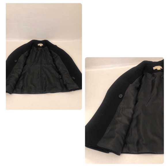 MICHAEL Michael Kors Wool, Front Pockets Double Breasted Coat/EUC - Picture 6 of 15